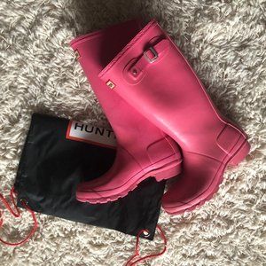 HUNTER Boots Tall Pink Original Children's